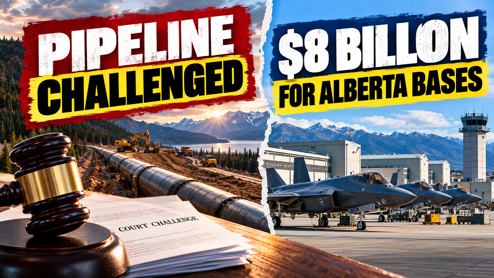 $8 Billion for Alberta Bases, a Lawsuit Against the Pipeline | C&C #40