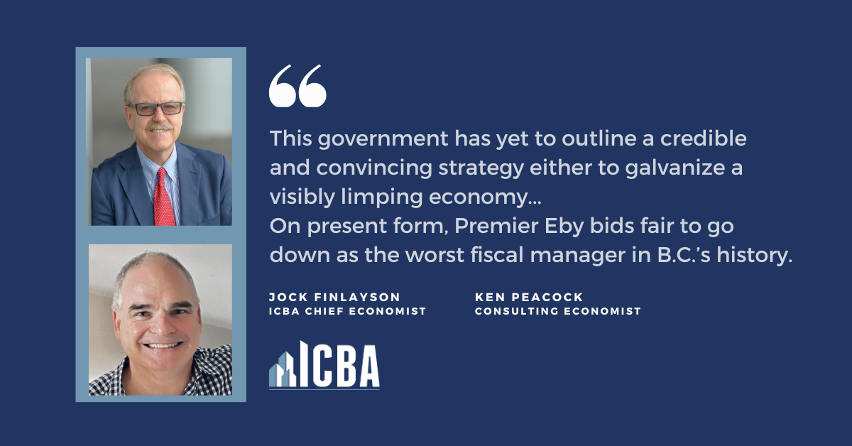 OP/ED: Eby may go down as worst fiscal manager in B.C. history