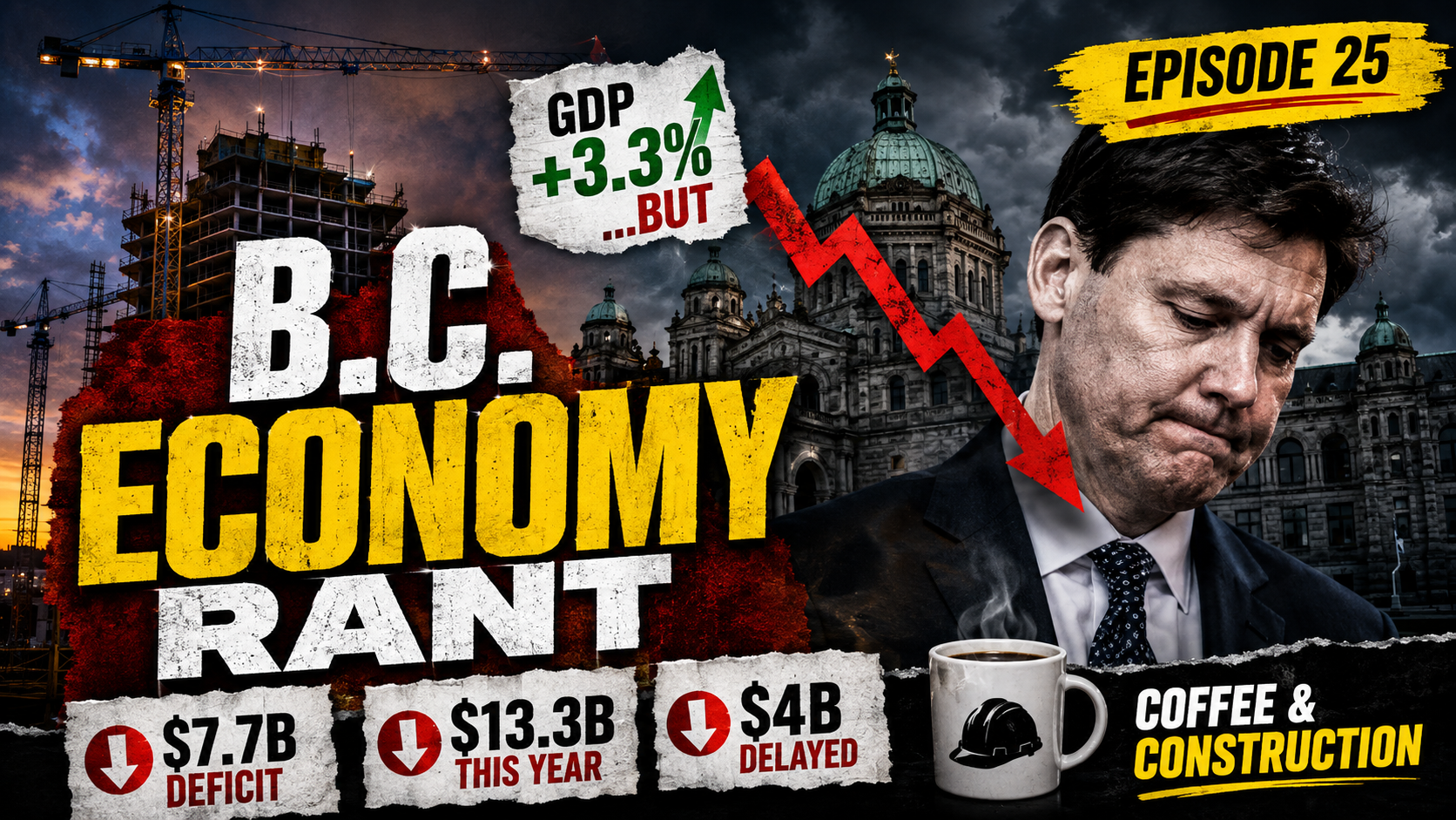C&C #25: GDP, Alberta Rebound, and a Jordan Rant on the State of B.C.
