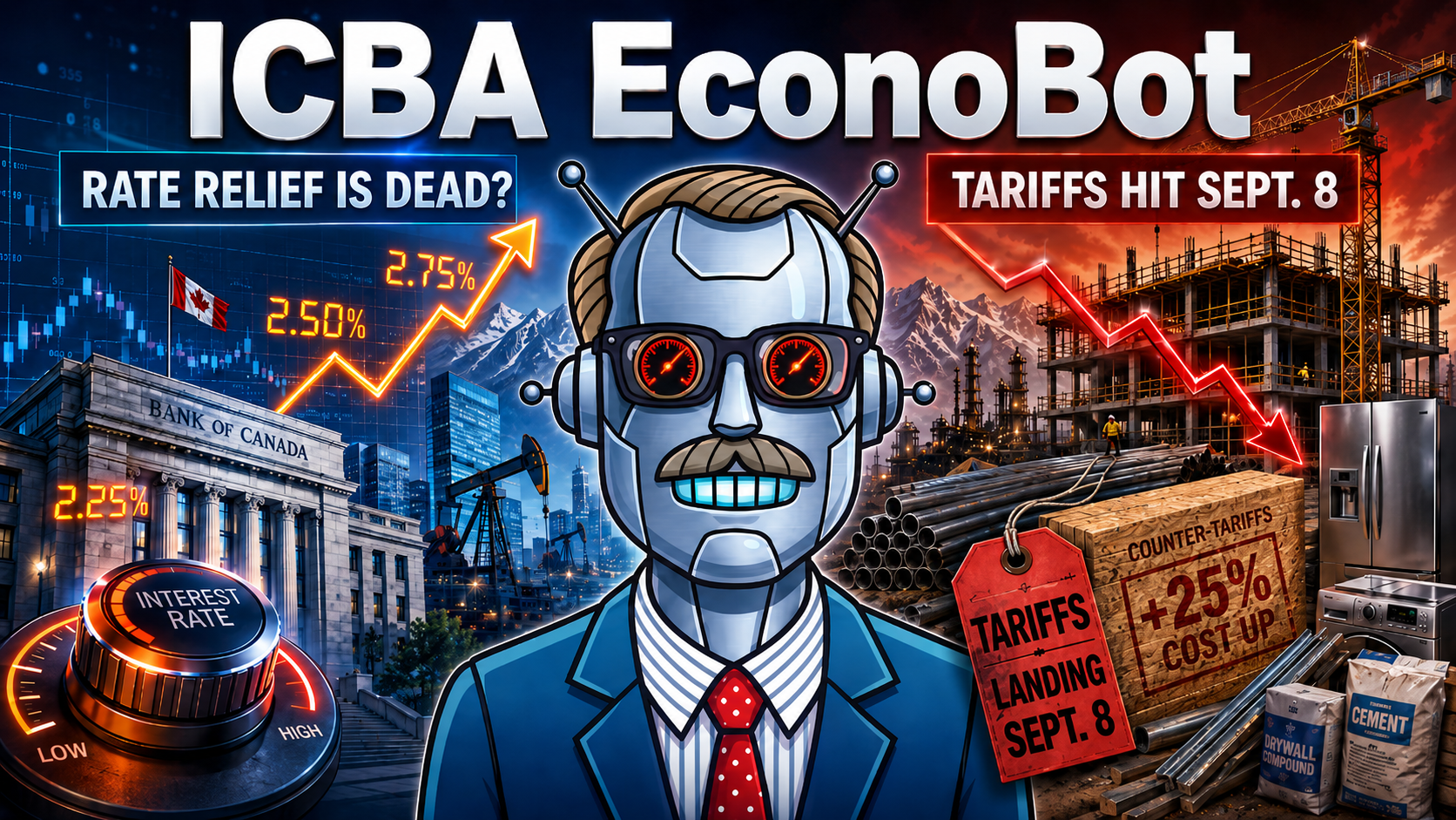 ICBA EconoBot | Rate Relief Is Dead, and the Next Move Might Be Up