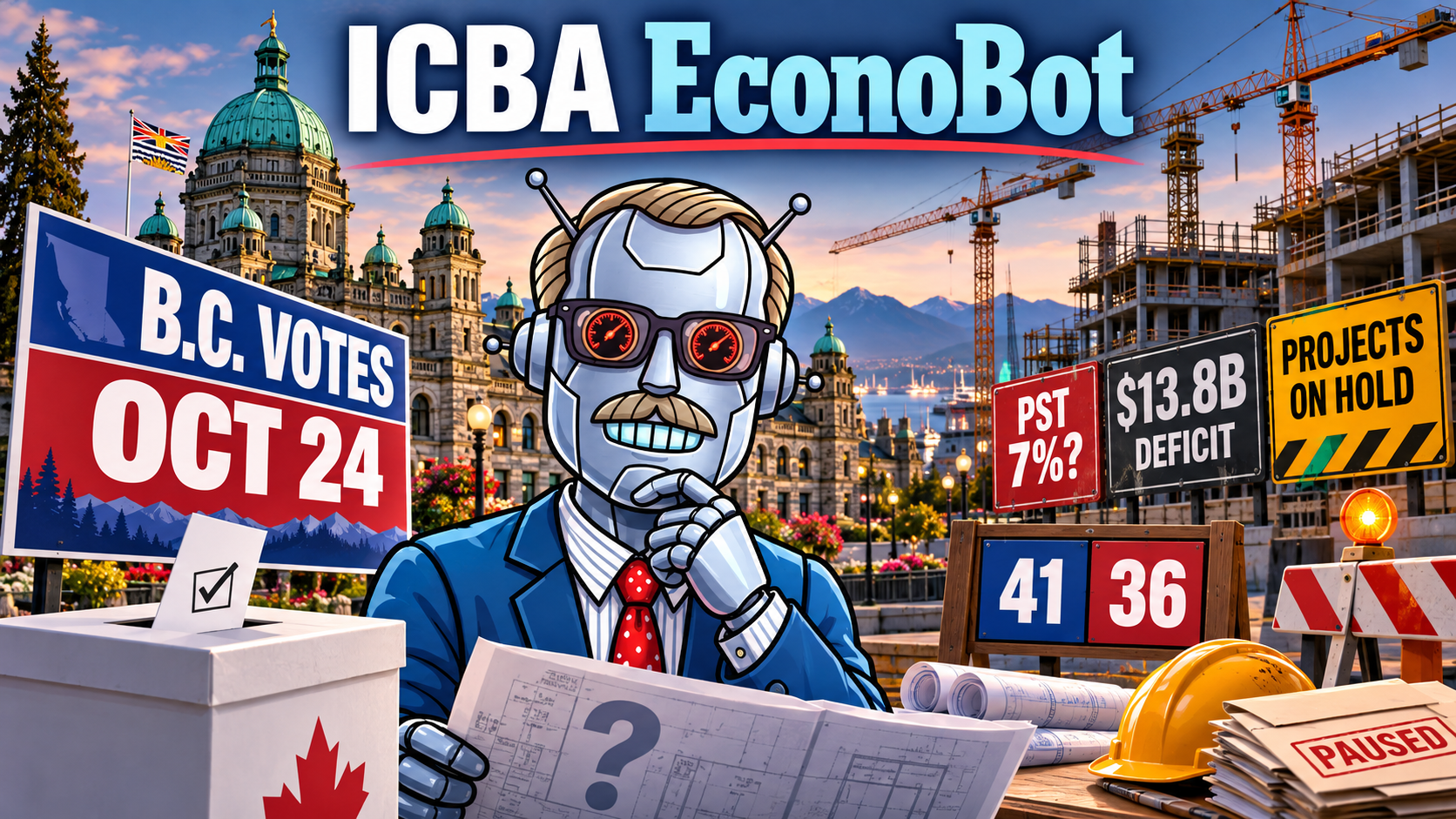ICBA EconoBot | Snap Election Puts B.C. Business on Hold