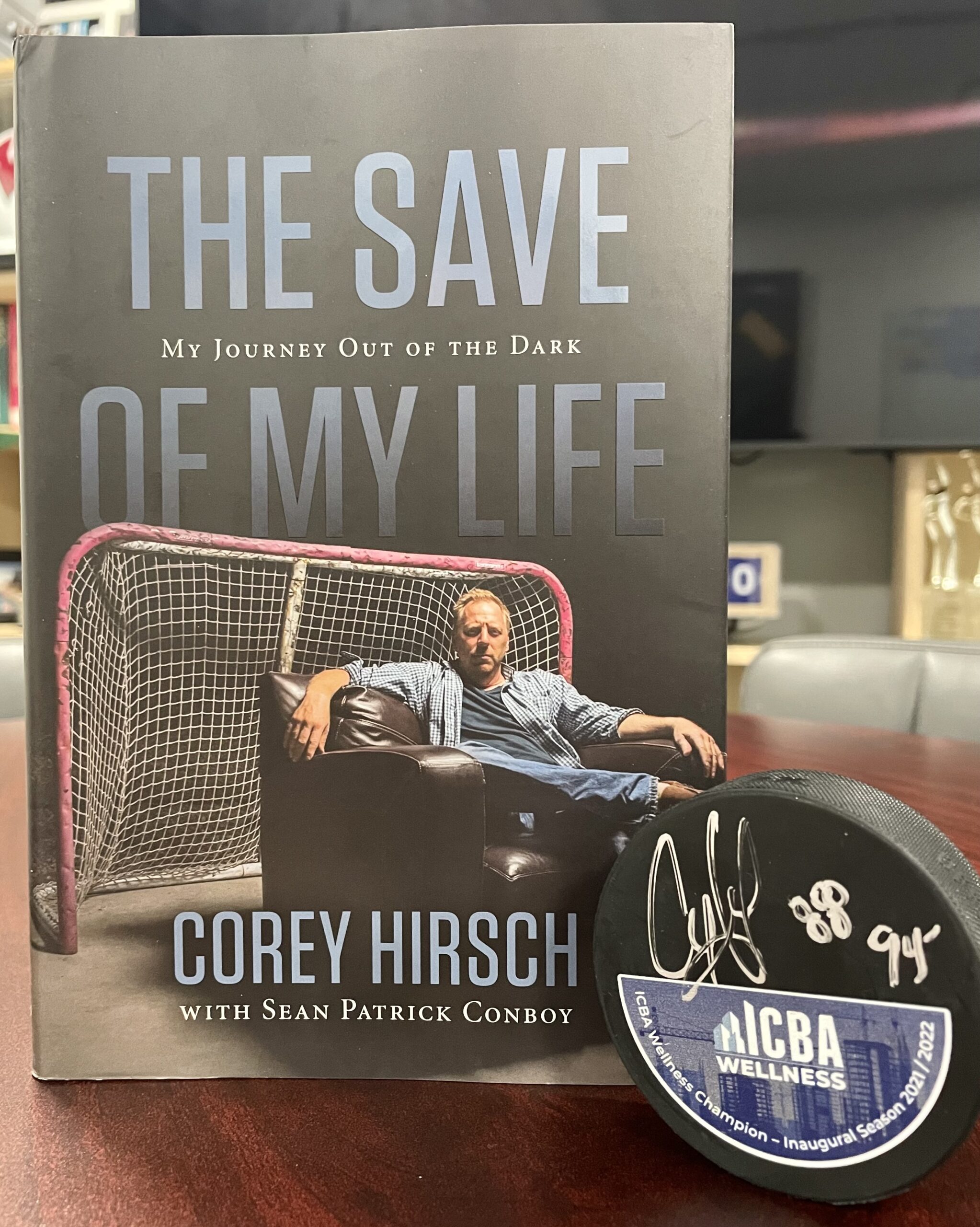WELLNESS WEDNESDAY #70: Corey Hirsch's New Book is Authentic, Unflinching and Hopeful