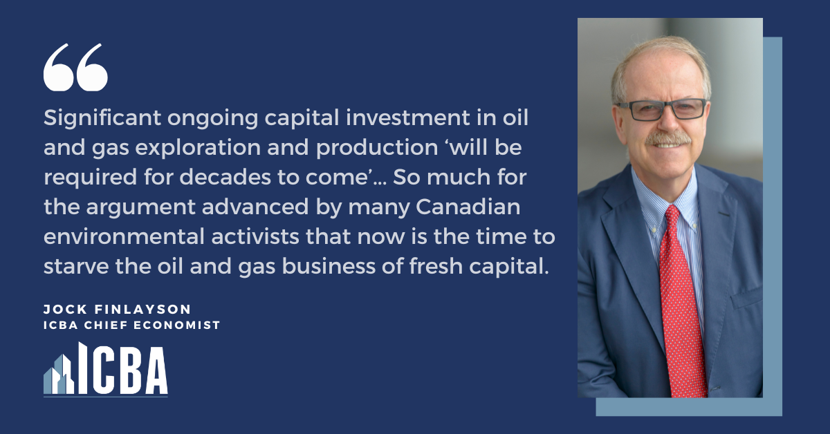 ICBA ECONOMICS: Checking in on the Energy Transition