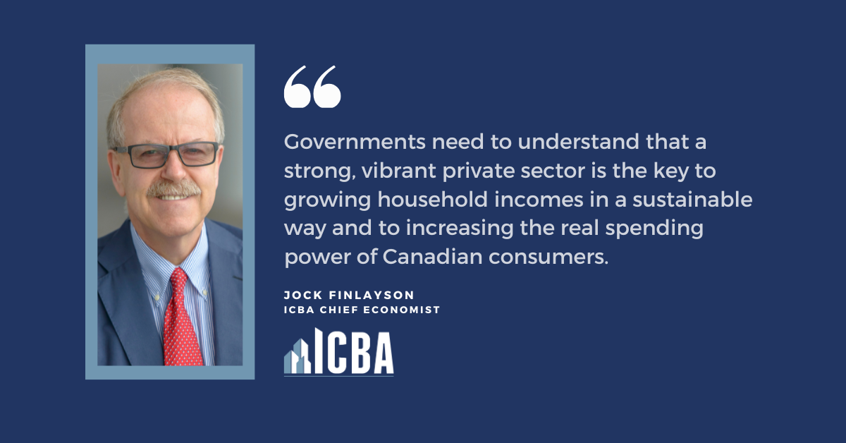 ICBA ECONOMICS: Income and Spending - A View from the Household Level