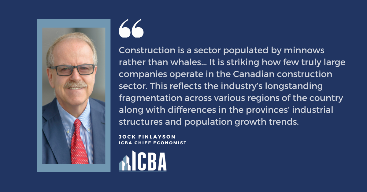 ICBA ECONOMICS: A Closer Look at Canadian Construction Companies
