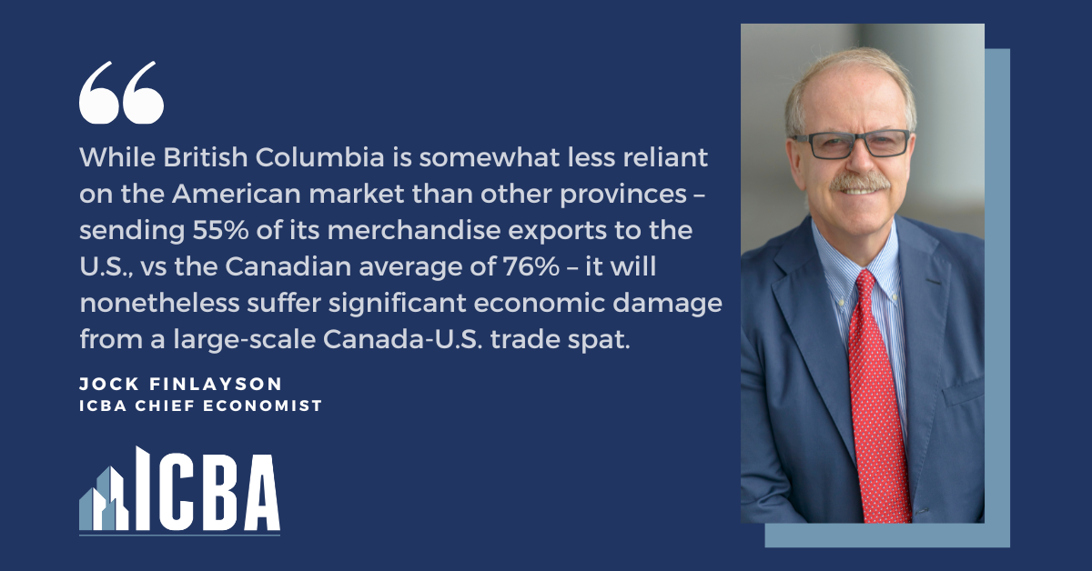 ICBA ECONOMICS: Update on an Unwanted Trade War – Part 1