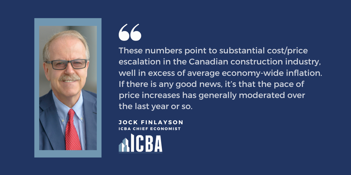 The Rising Cost of Building Construction in Canada