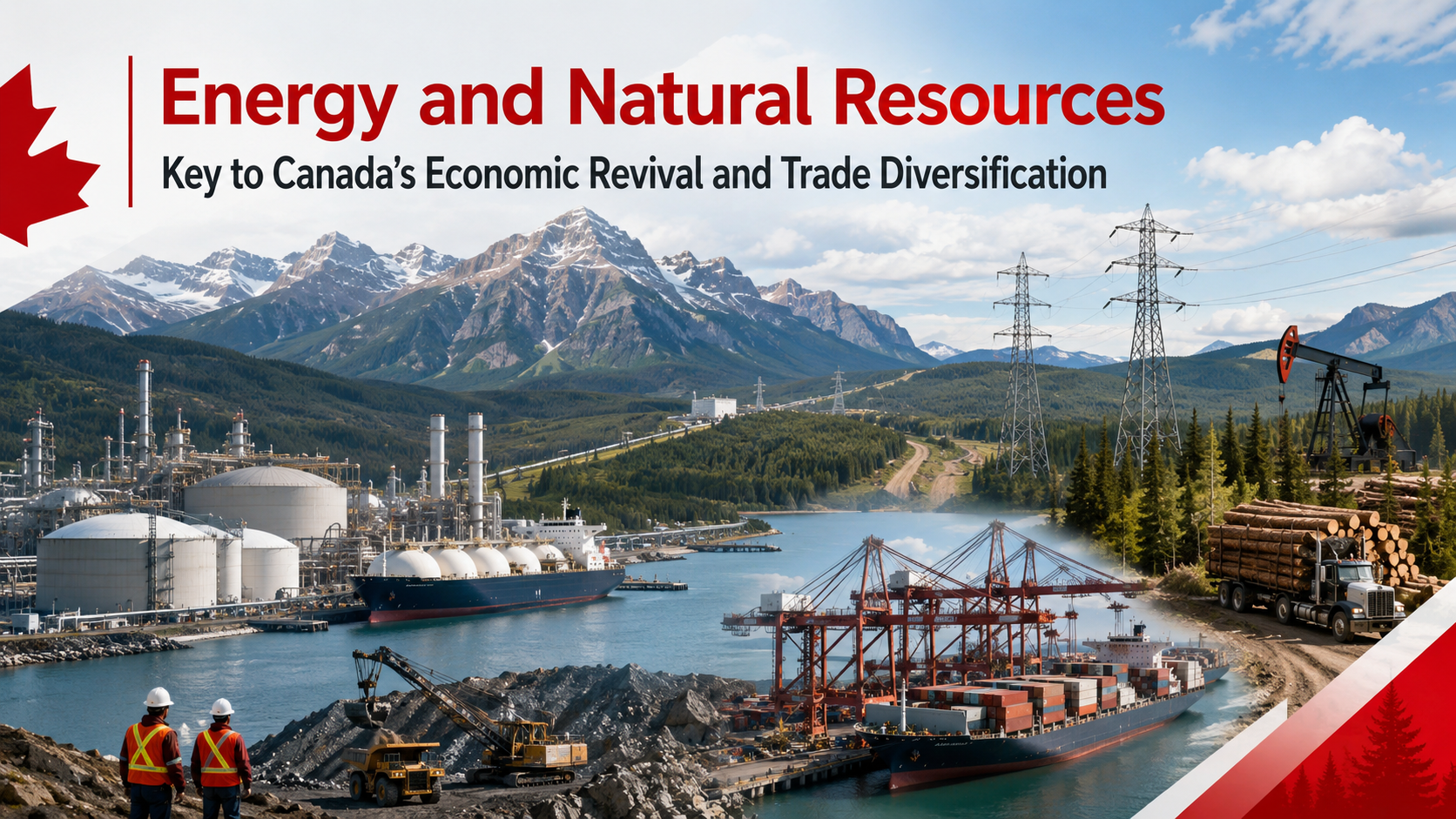 Energy and Natural Resources are Key to Canada’s Economic Revival and Trade Diversification Push